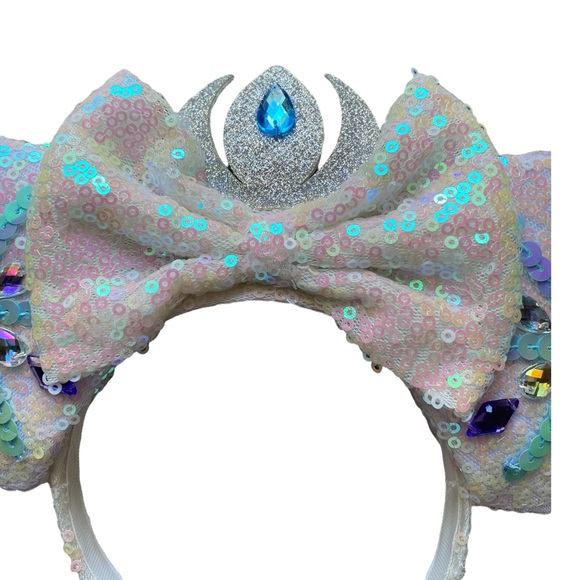 Handmade Frozen Mickey Mouse Ears OS - Picture 3 of 12